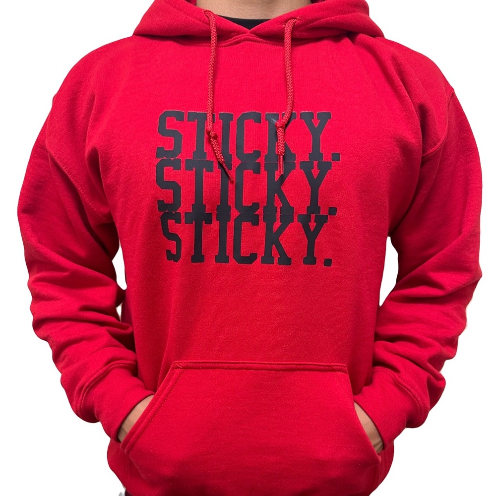 Men hoodie size large new
